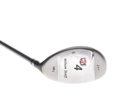 Wilson HB-5 Graphite Ladies Right Hand 4 Hybrid 21* Ladies - Nano Flex For Sale